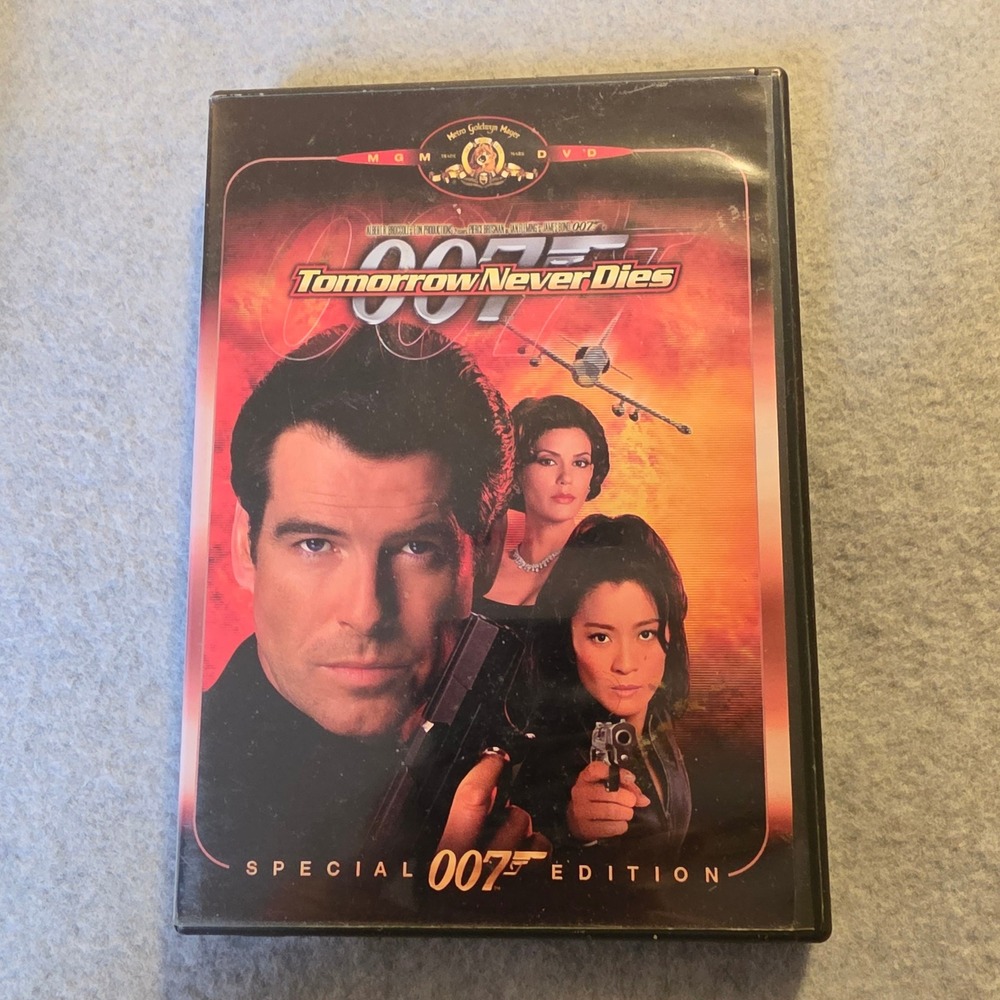 Tomorrow Never Dies DVD 007 James Bond Special Edition Pierce Brosnan 1997 Movie